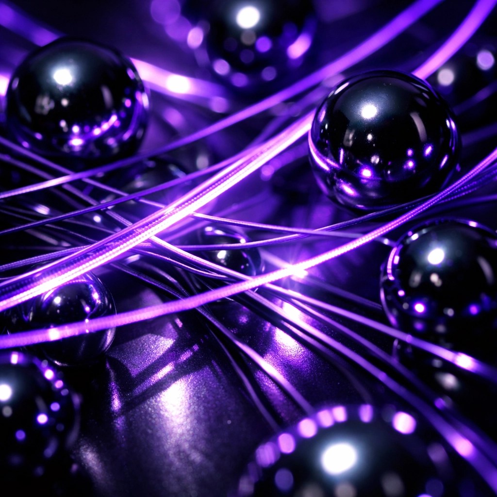 Abstract glowing network representing seamless white-label Webflow project management and agency workflow.