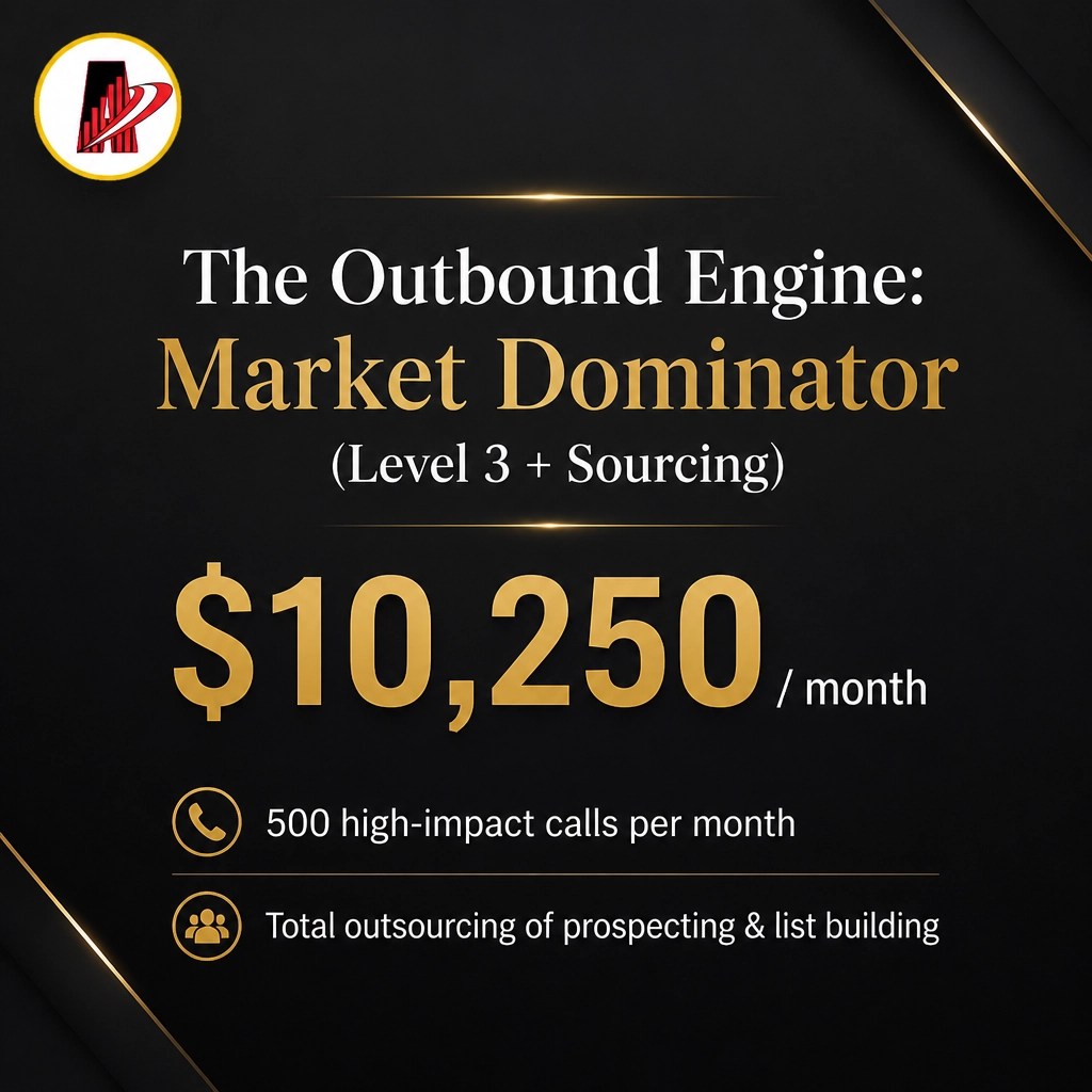 The Outbound Engine: Market Dominator visual