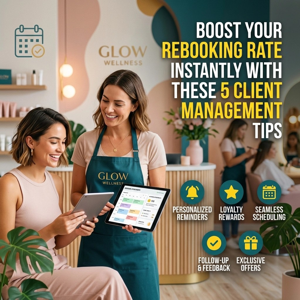 [HERO] Boost Your Rebooking Rate Instantly with These 5 Client Management Tips