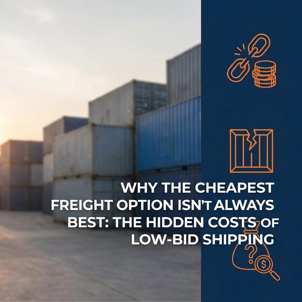 Why the Cheapest Freight Option Isn't Always Best: The Hidden Costs of Low-Bid Shipping