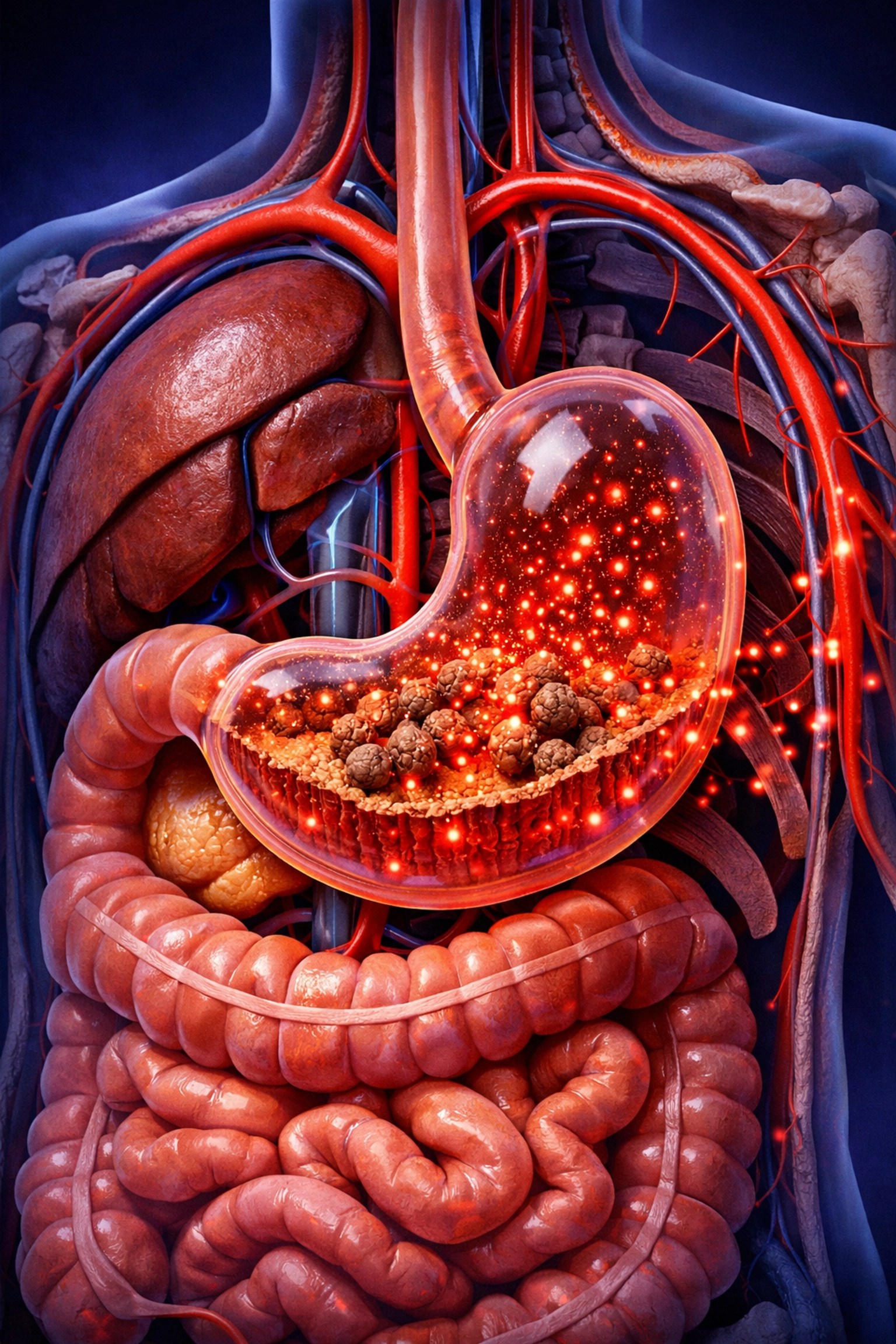 Lead and heavy metals releasing from ingested clay into bloodstream through digestive system