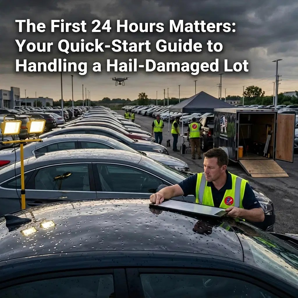 Elite PDR technicians on-site for 24-hour response