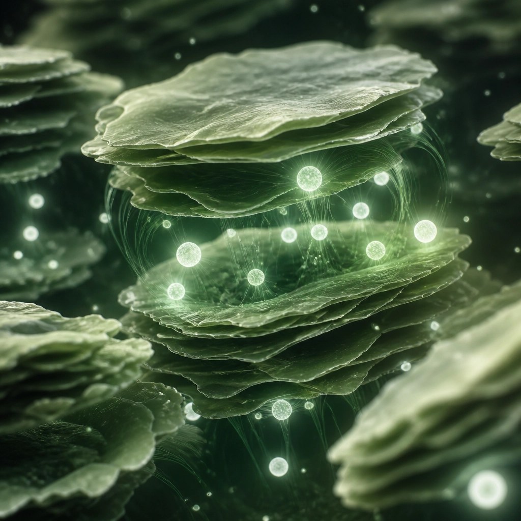 Microscopic visualization of clay particles attracting impurities