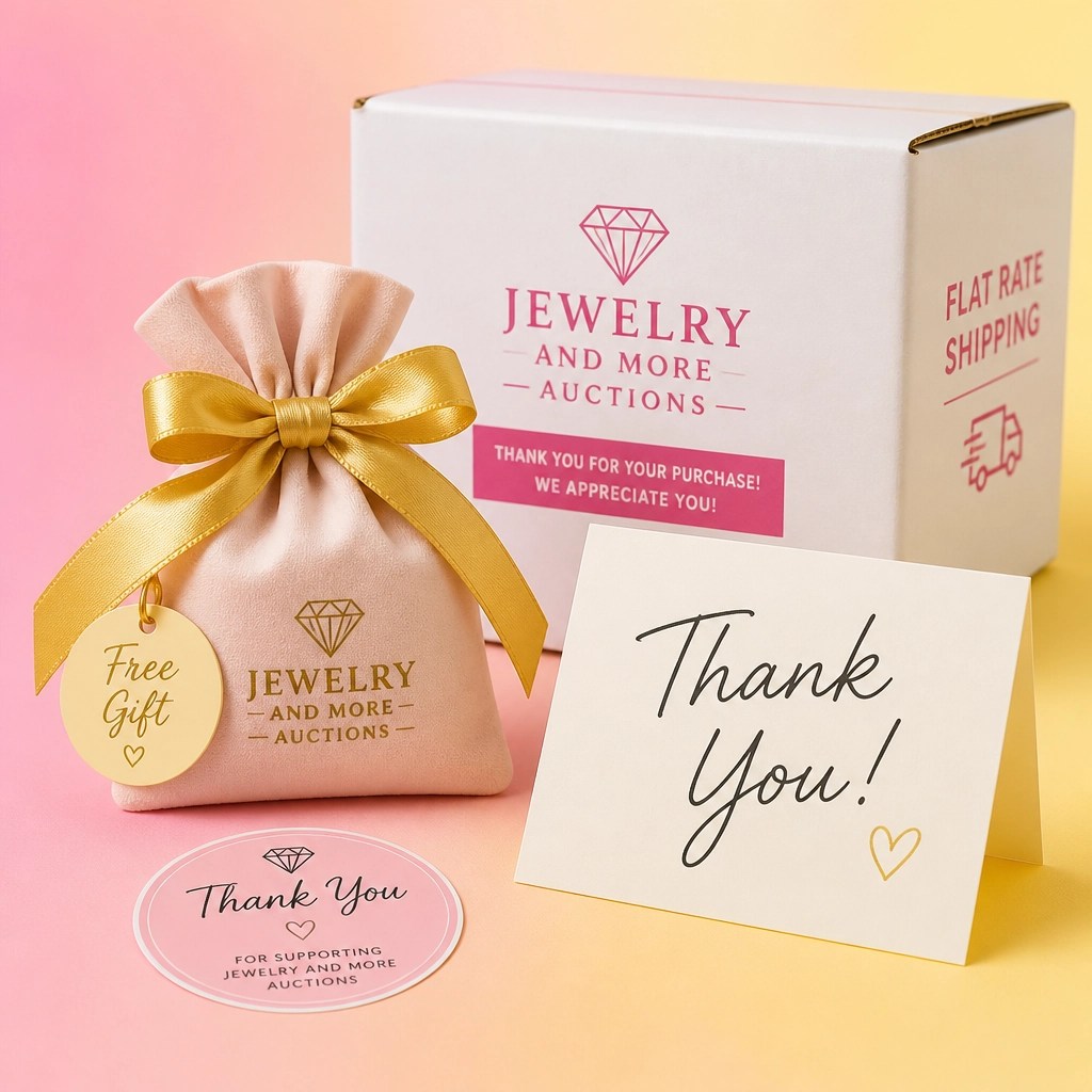 Free gift and shipping box presentation