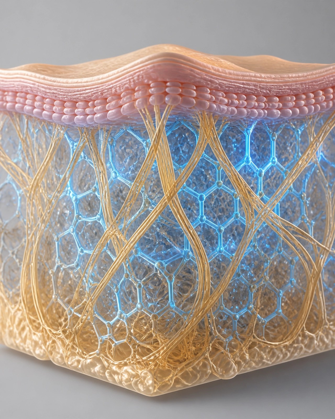 Molecular Matrix and Collagen Structures