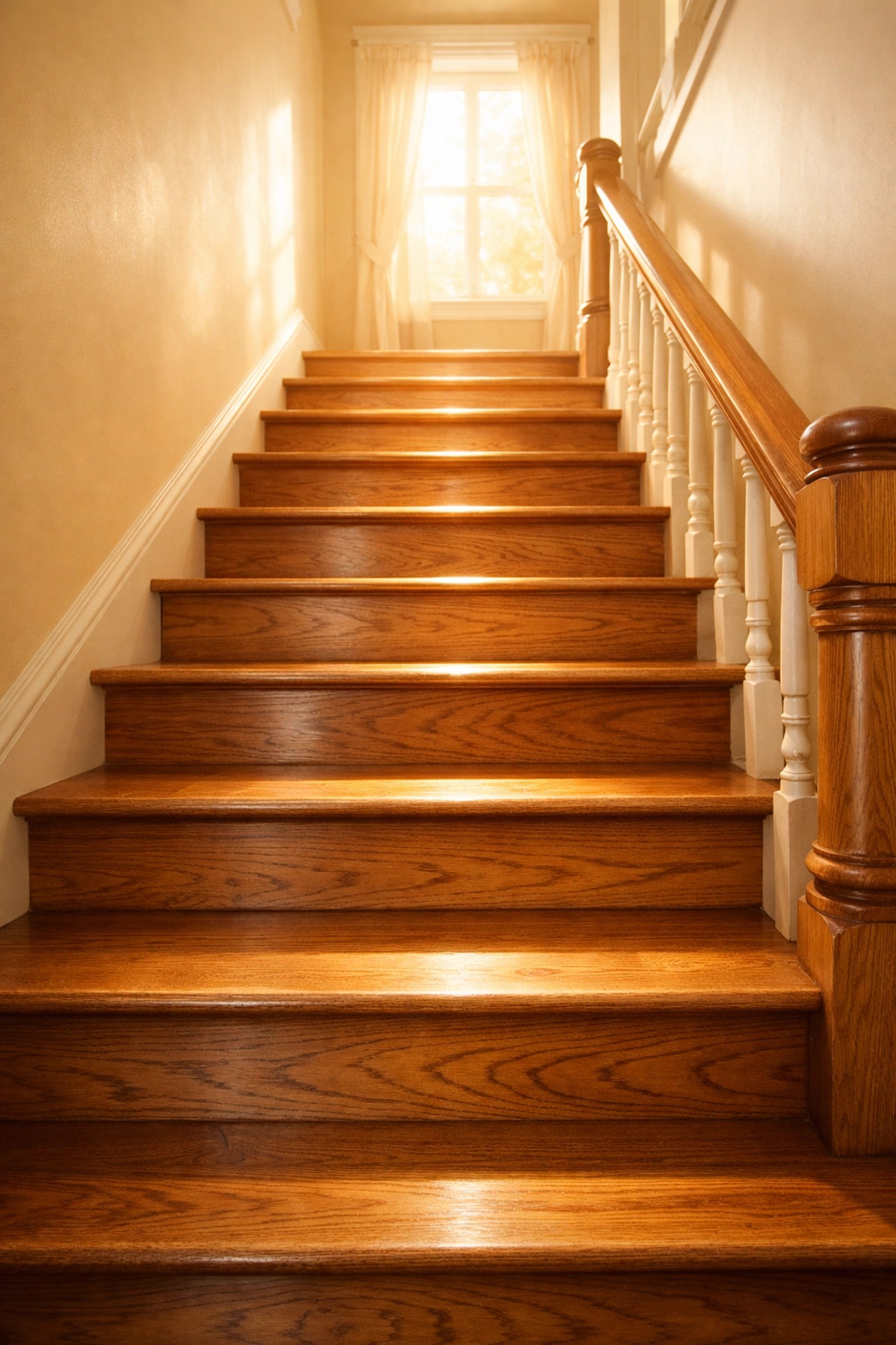 Staircase ascending upward representing MYGA growth strategy for retirement income