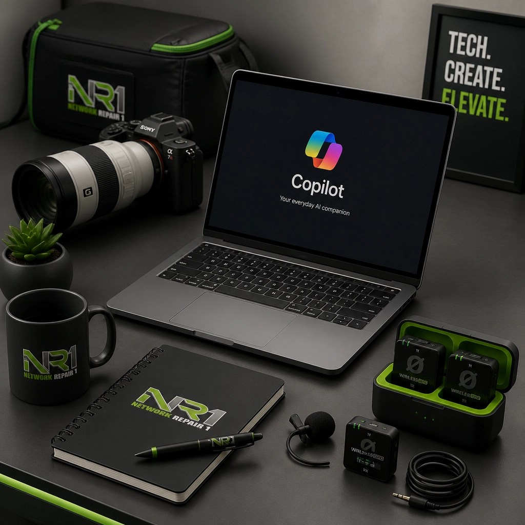 Workstation Gadgets Illustration