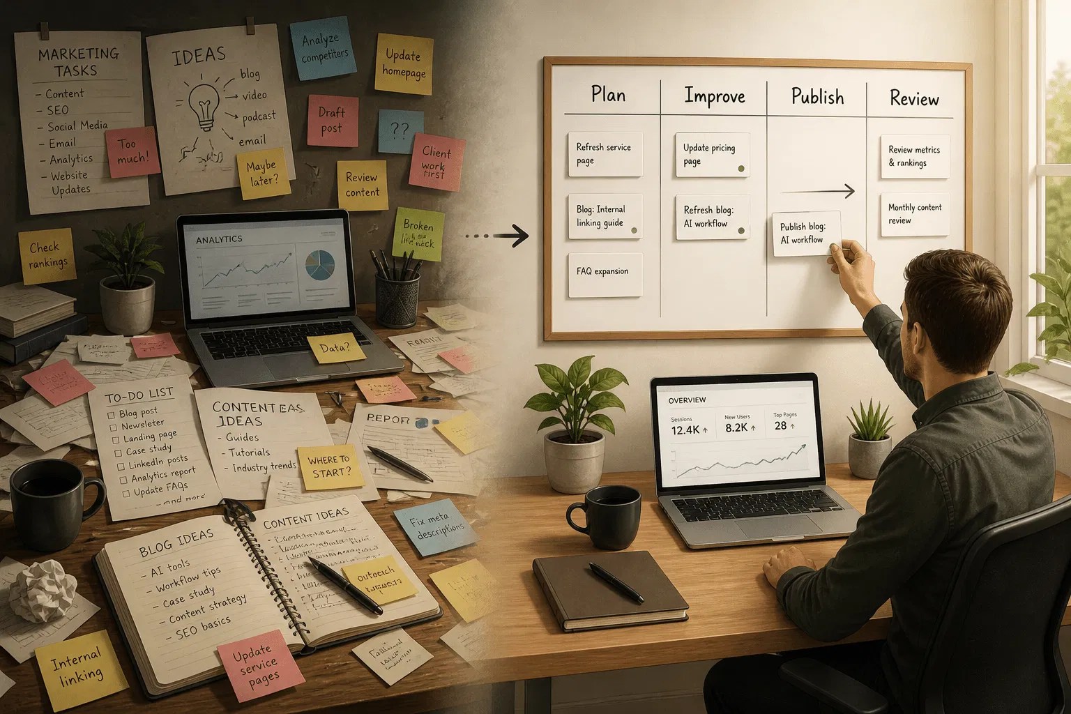 From Chaos to Clarity. maximizing existing content