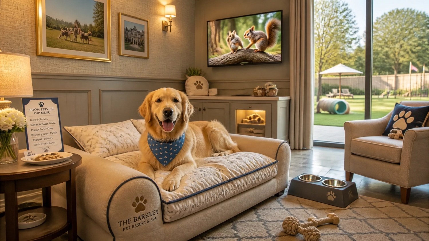 Luxury Pet Resort Hero Image