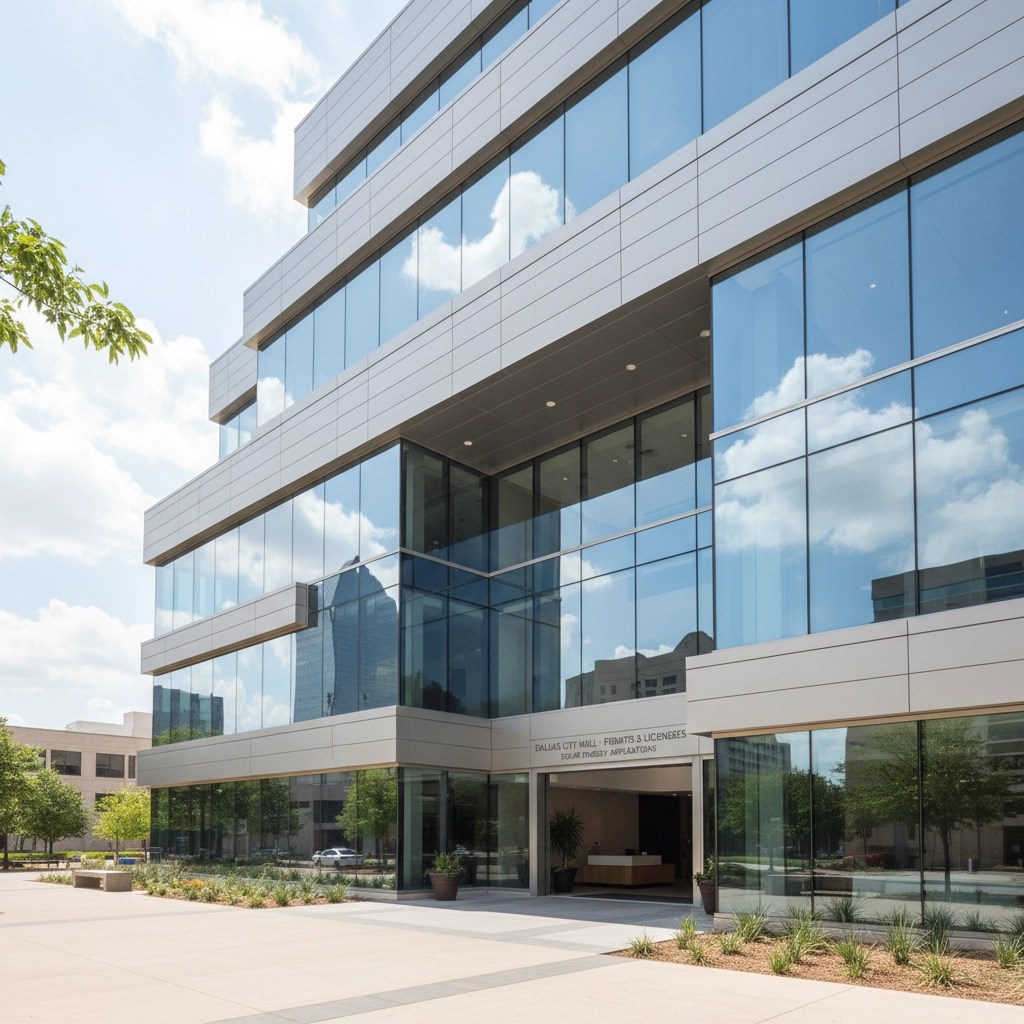 Dallas solar installation Texas — municipal permitting processes