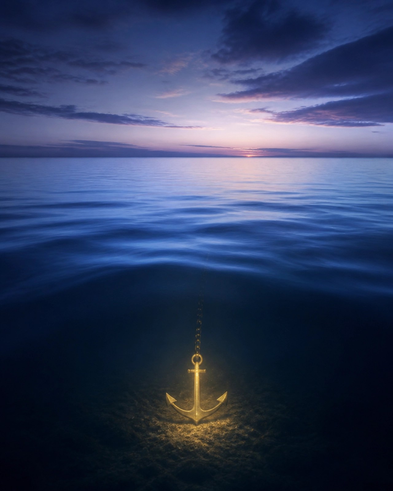 The oceanic peace of a calm nervous system anchored in God