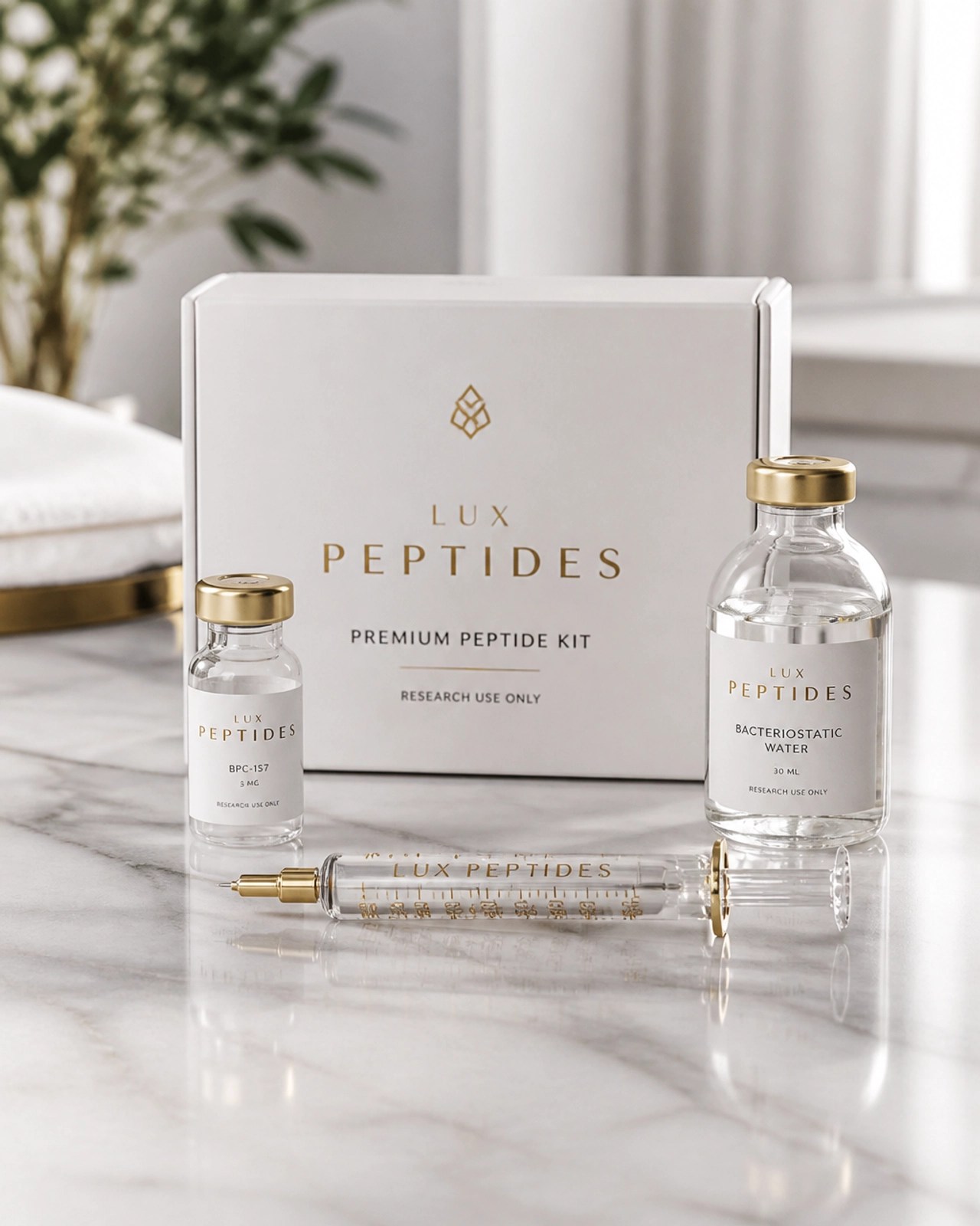 Premium Peptide Kit Setup