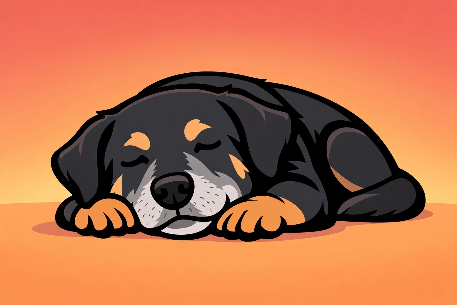 Peaceful senior dog recovery after visiting our veterinarian in Richmond VT for urgent pet care.