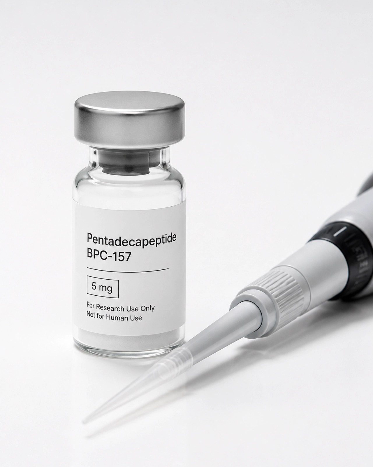 Clinical Lab Vials and Pipette