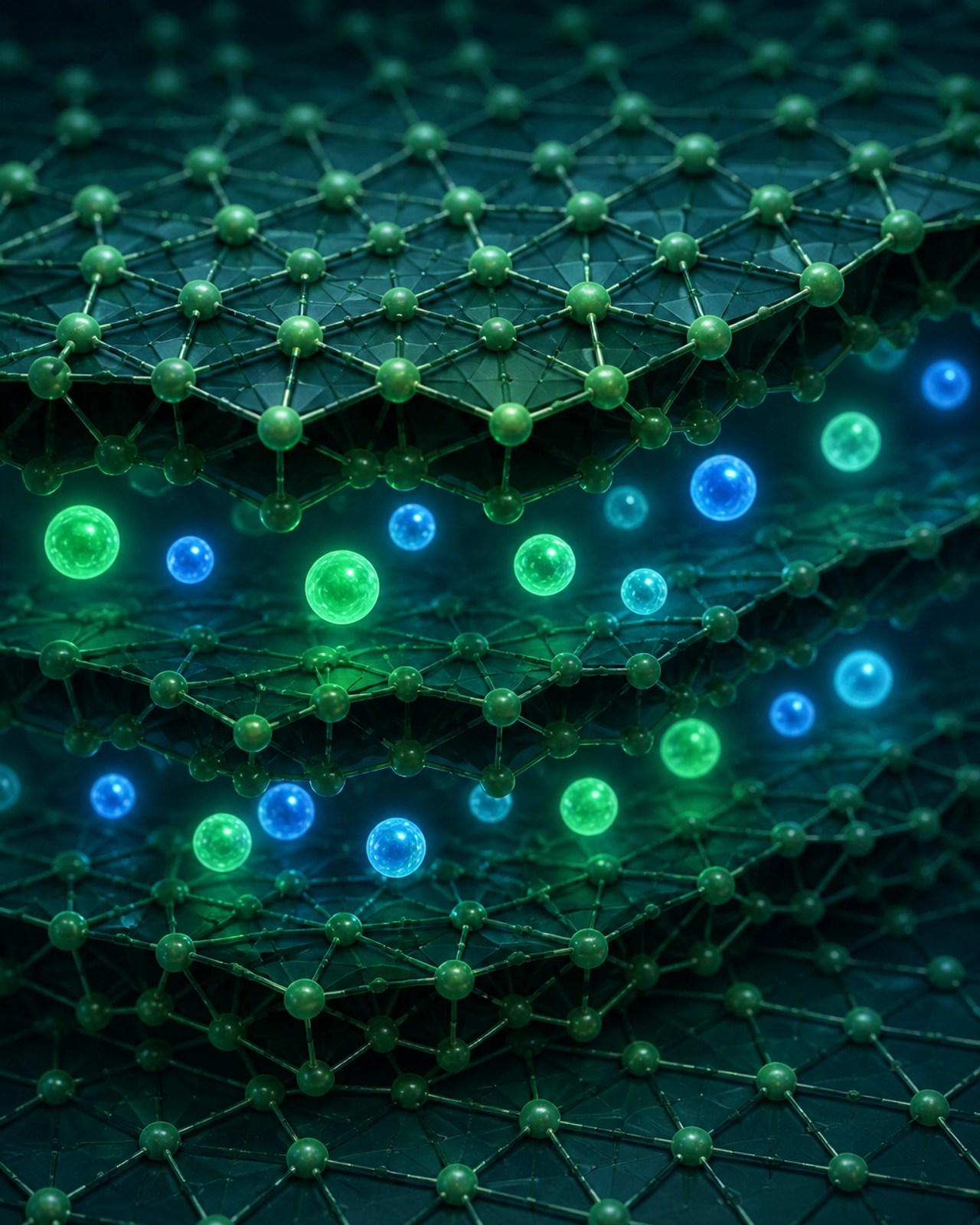 Microscopic illustration of French Green Clay ion exchange science