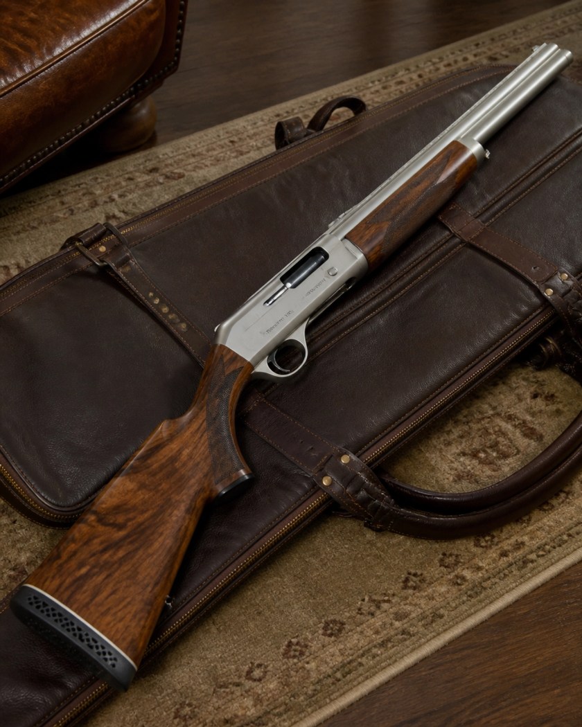 Tokarev TX3 shotgun with walnut stock