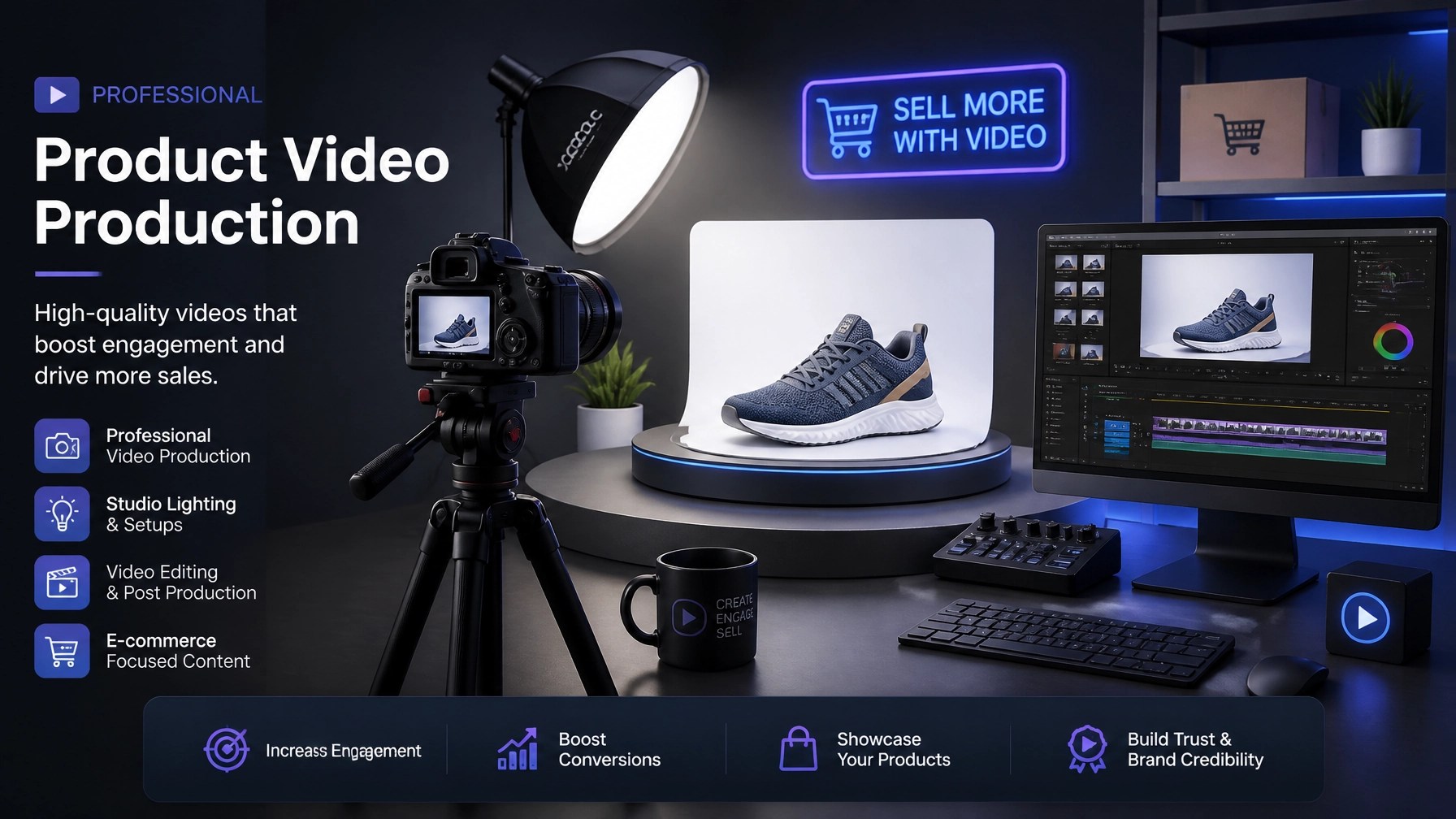 Product Video Production for E-Commerce Sellers