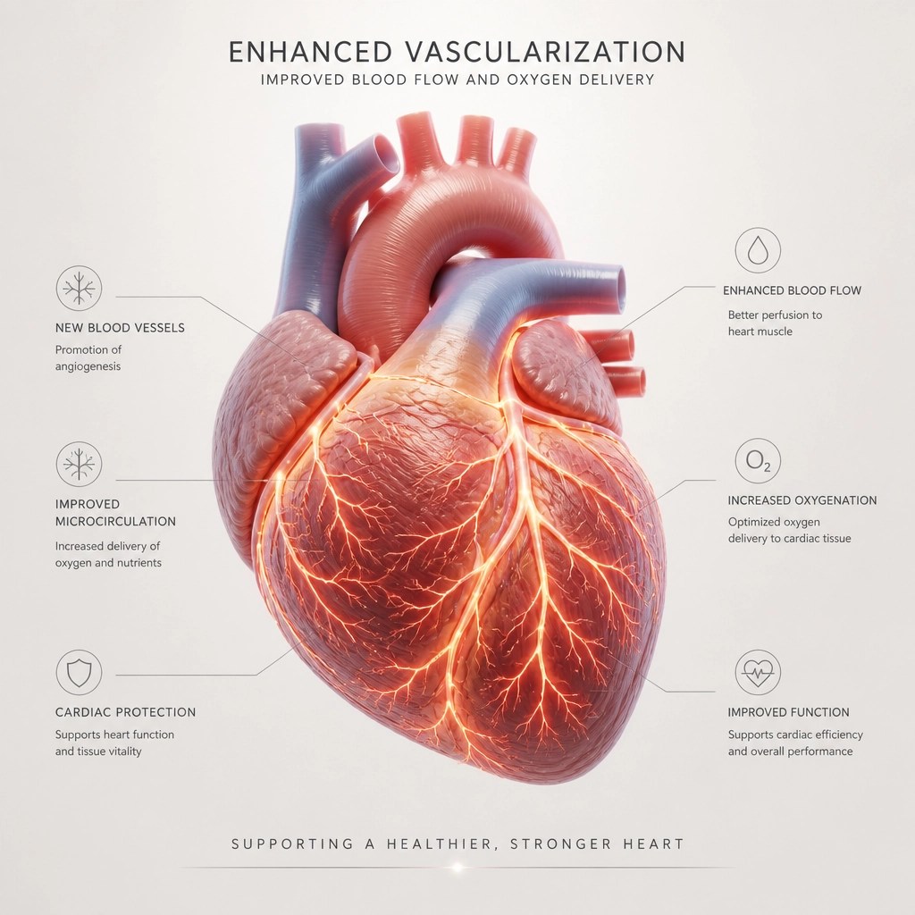Enhanced Cardiovascular Vascularization