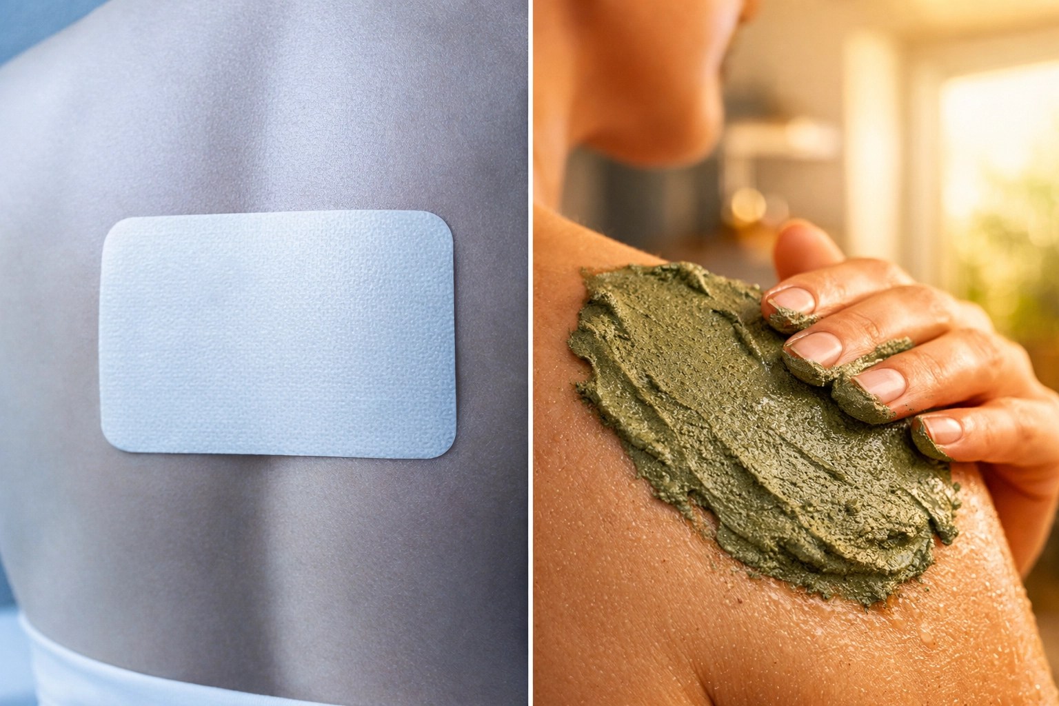 Comparison of a lidocaine patch and natural green clay for topical neuropathic pain relief.