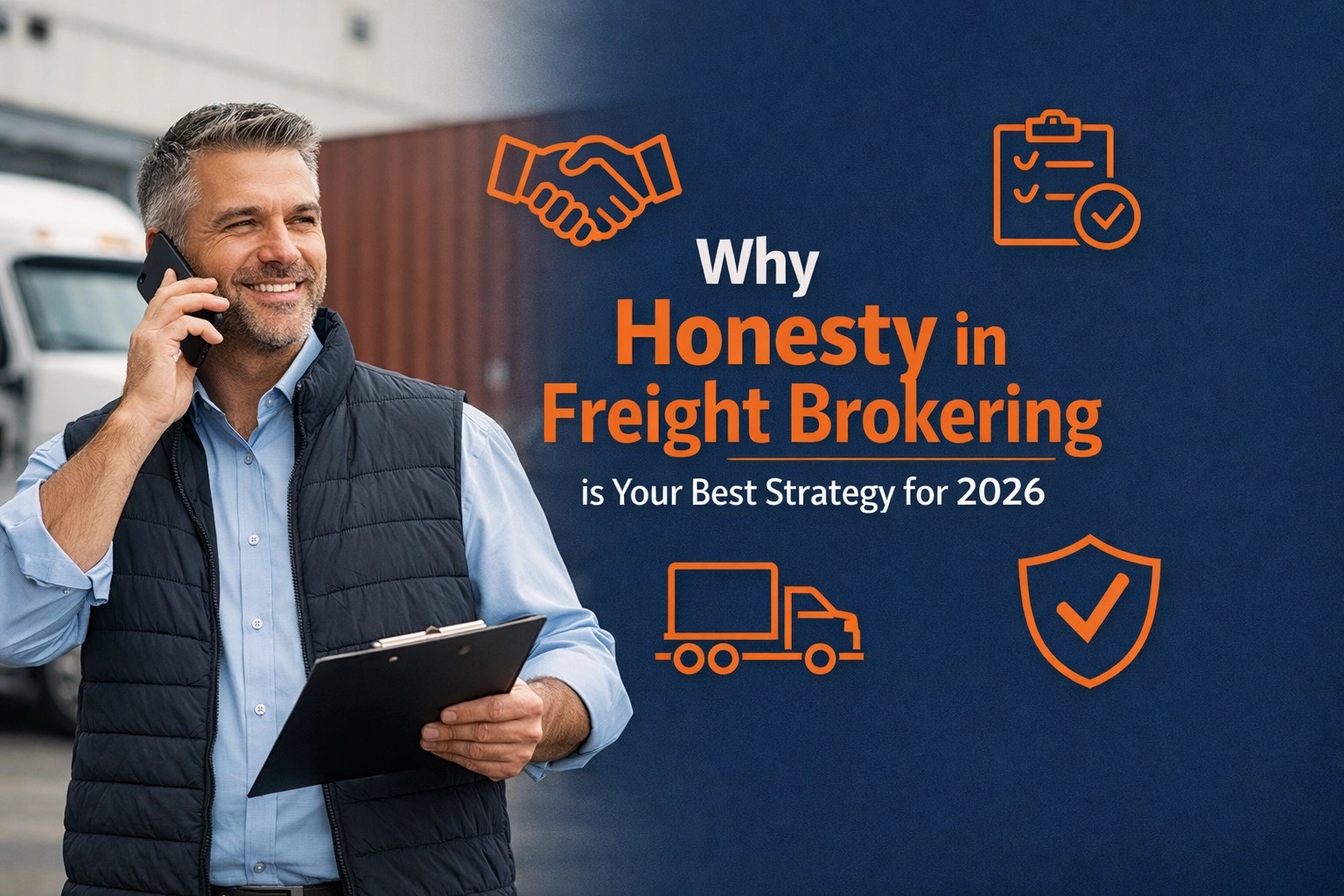 [HERO] Why Honesty in Freight Brokering is Your Best Strategy for 2026