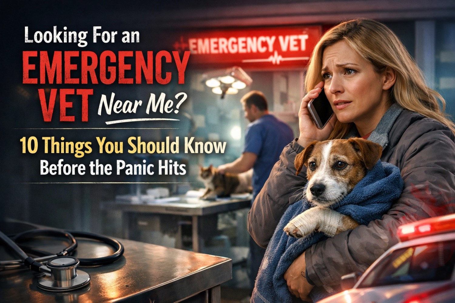 [HERO] Looking For an Emergency Vet Near Me? 10 Things You Should Know Before the Panic Hits