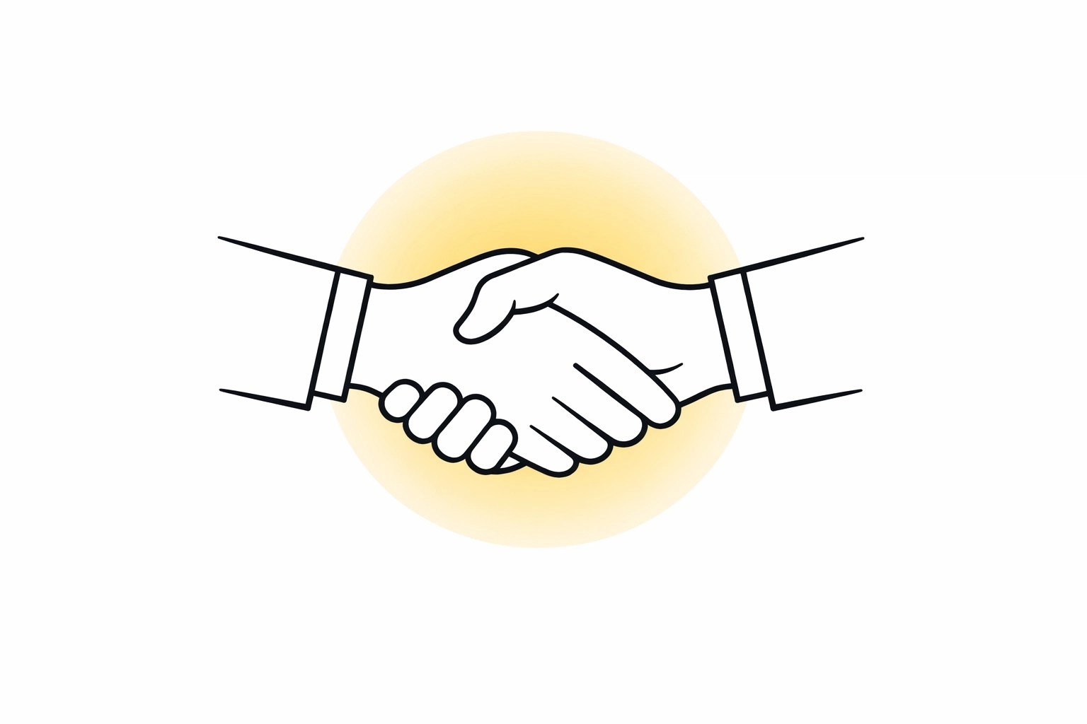 Handshake symbolizing a streamlined single-vendor partnership for property services.
