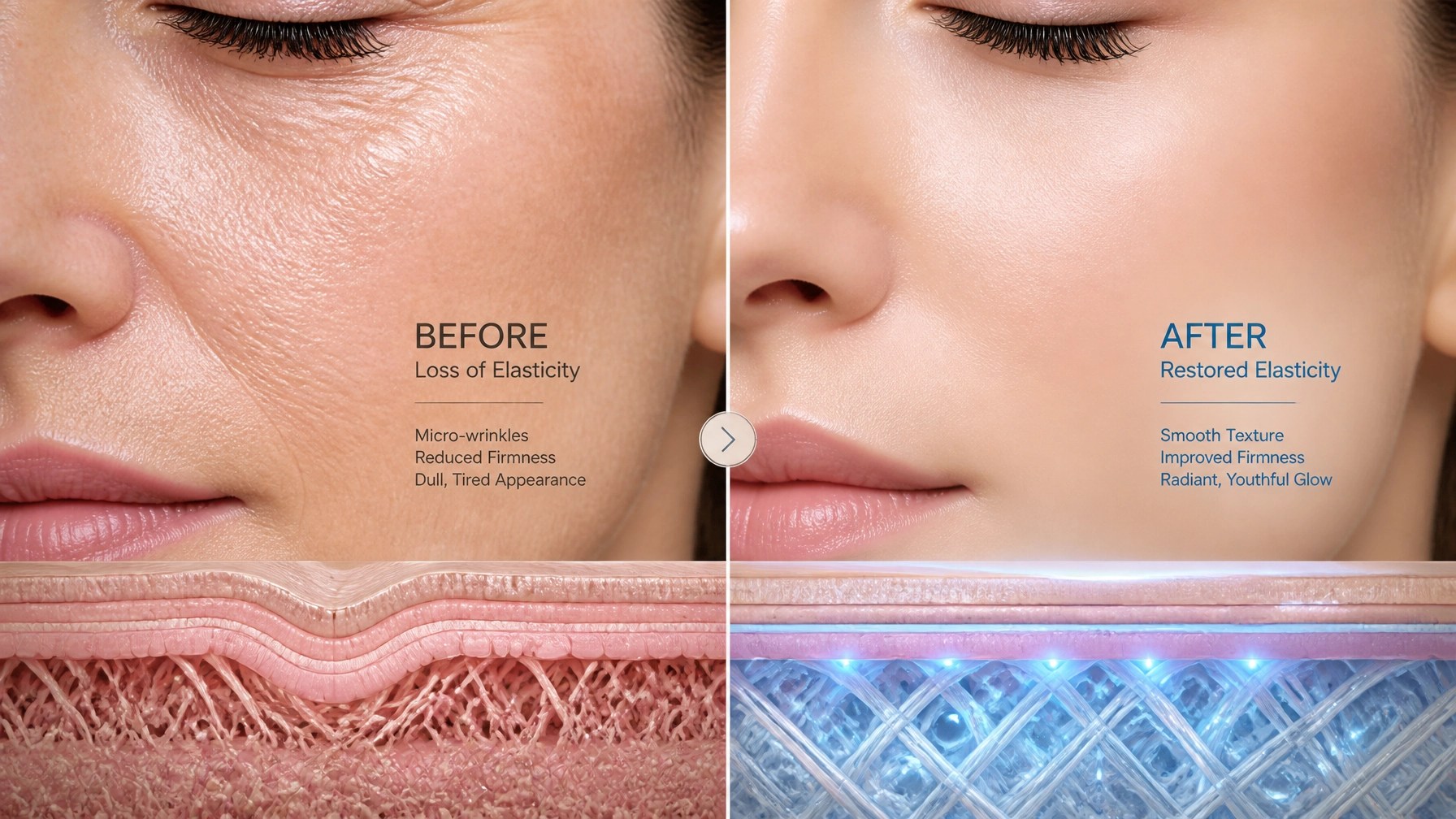 Skin Elasticity and Firmness Comparison