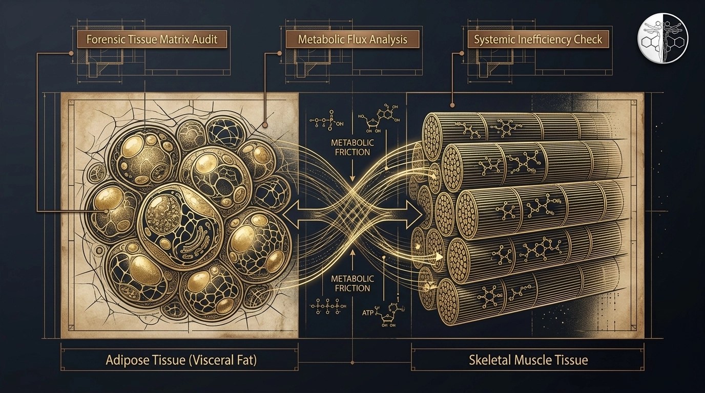 The Molecular Audit: Muscle vs. Fat Architecture