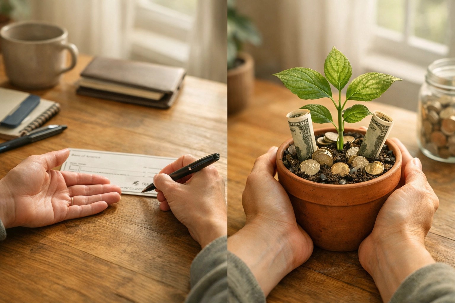 Comparison of paying banks versus building wealth through cash value growth