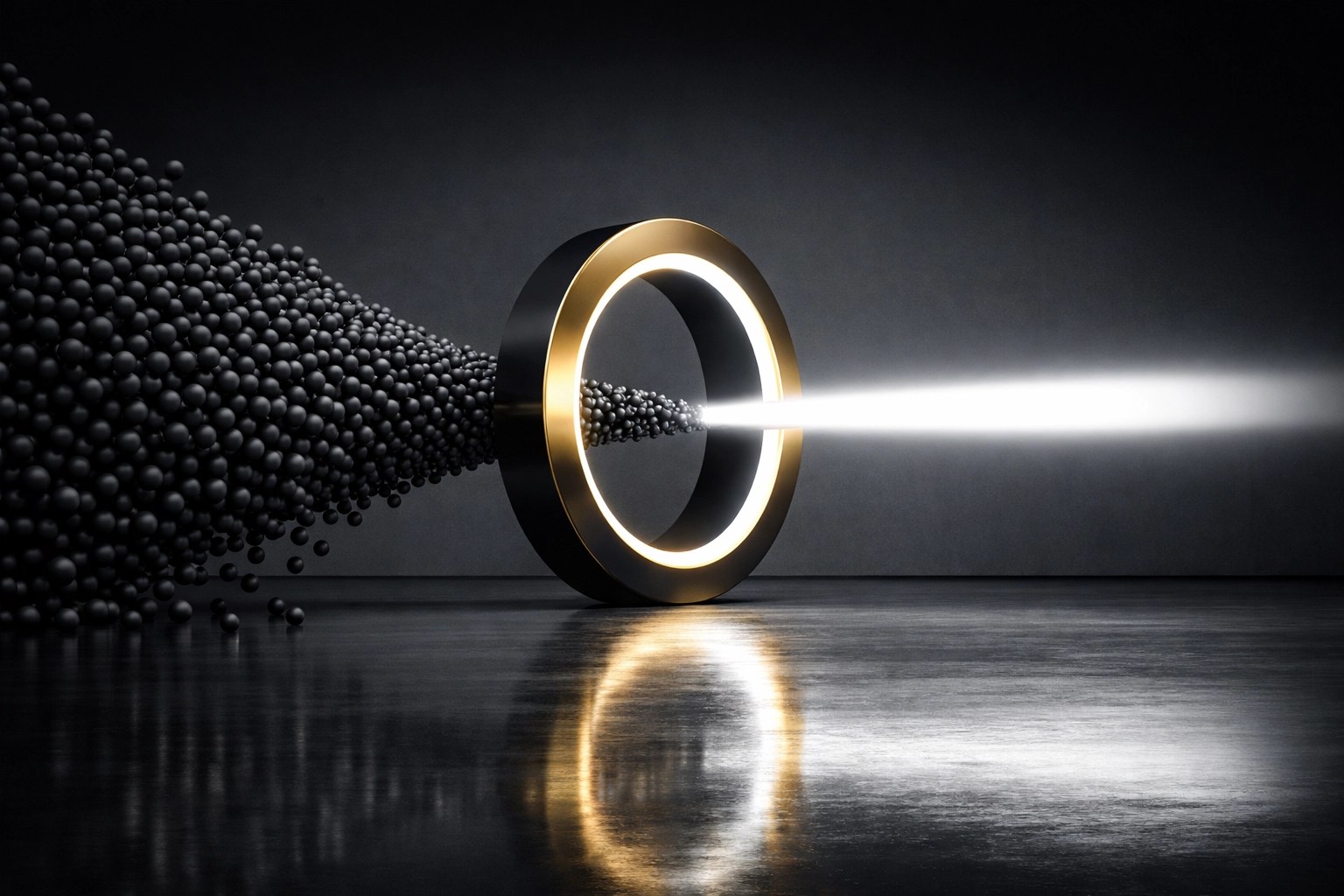 Visual representation of agency throughput optimization and streamlined operational efficiency.