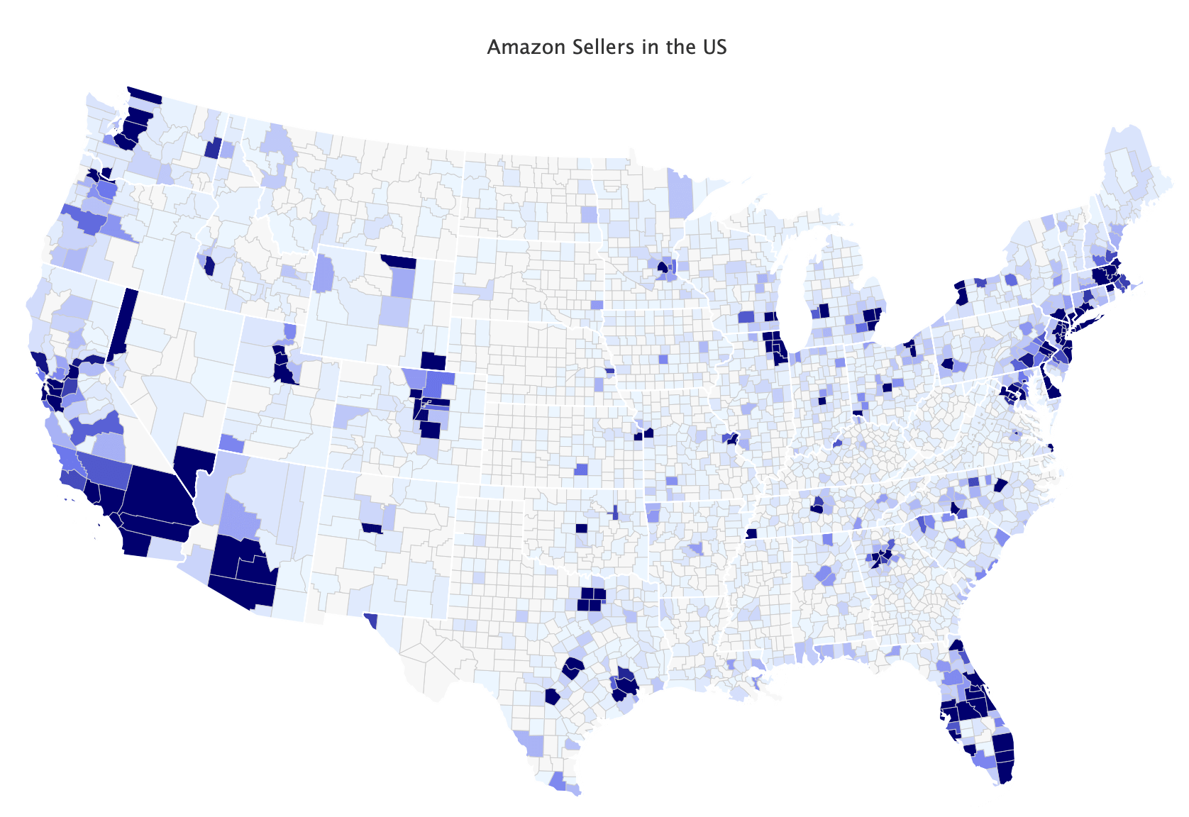 Amazon Locations Within Us Map Of Warehouse Closures Sellers In.