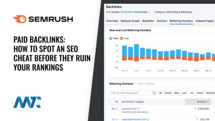 Comment repérer une triche SEO (backlinks payants)