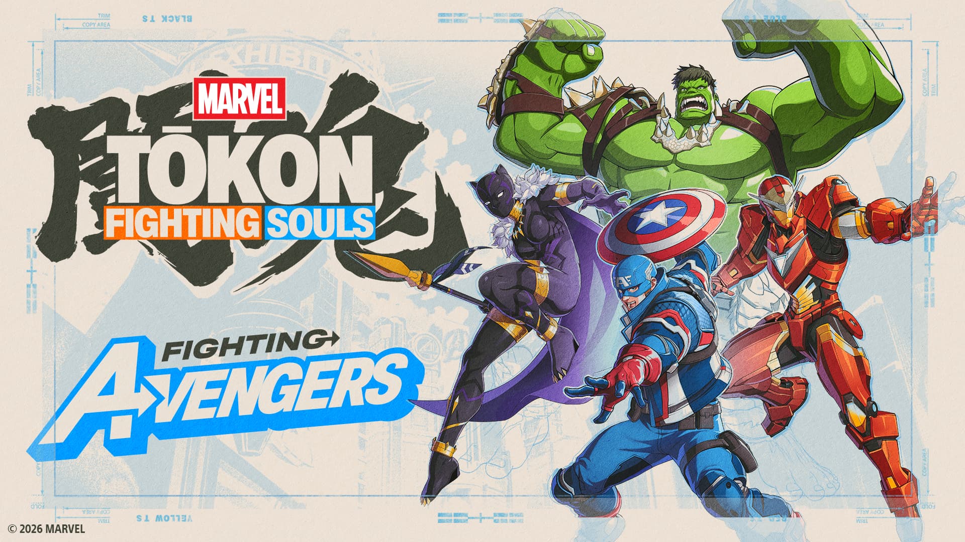 Pantera Negra e Hulk se juntam aos Vingadores em 'MARVEL Tōkon