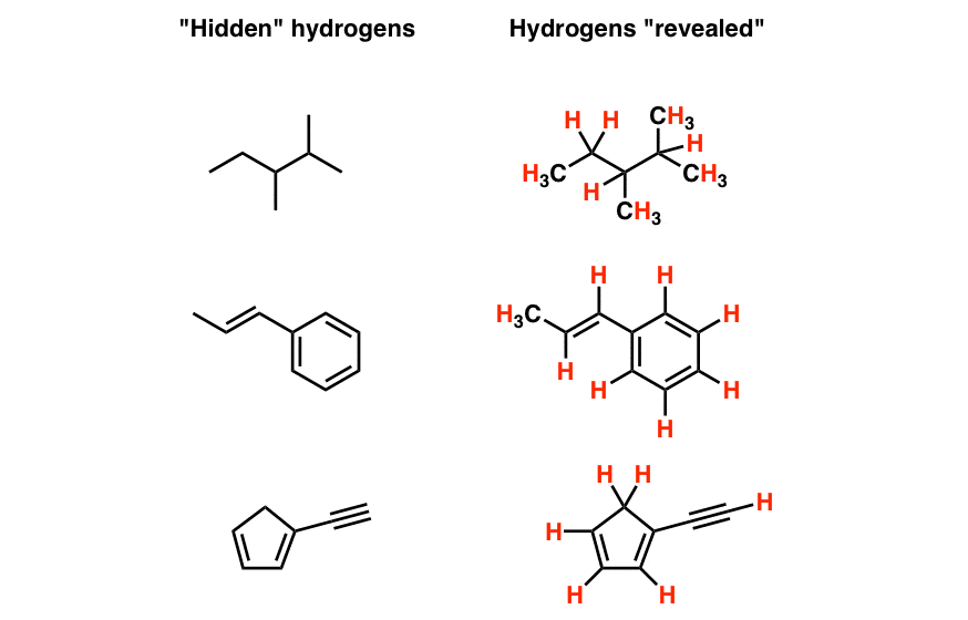 Bond Line Lewis And Condensed Structures With Practice Problems Chemistry Steps 