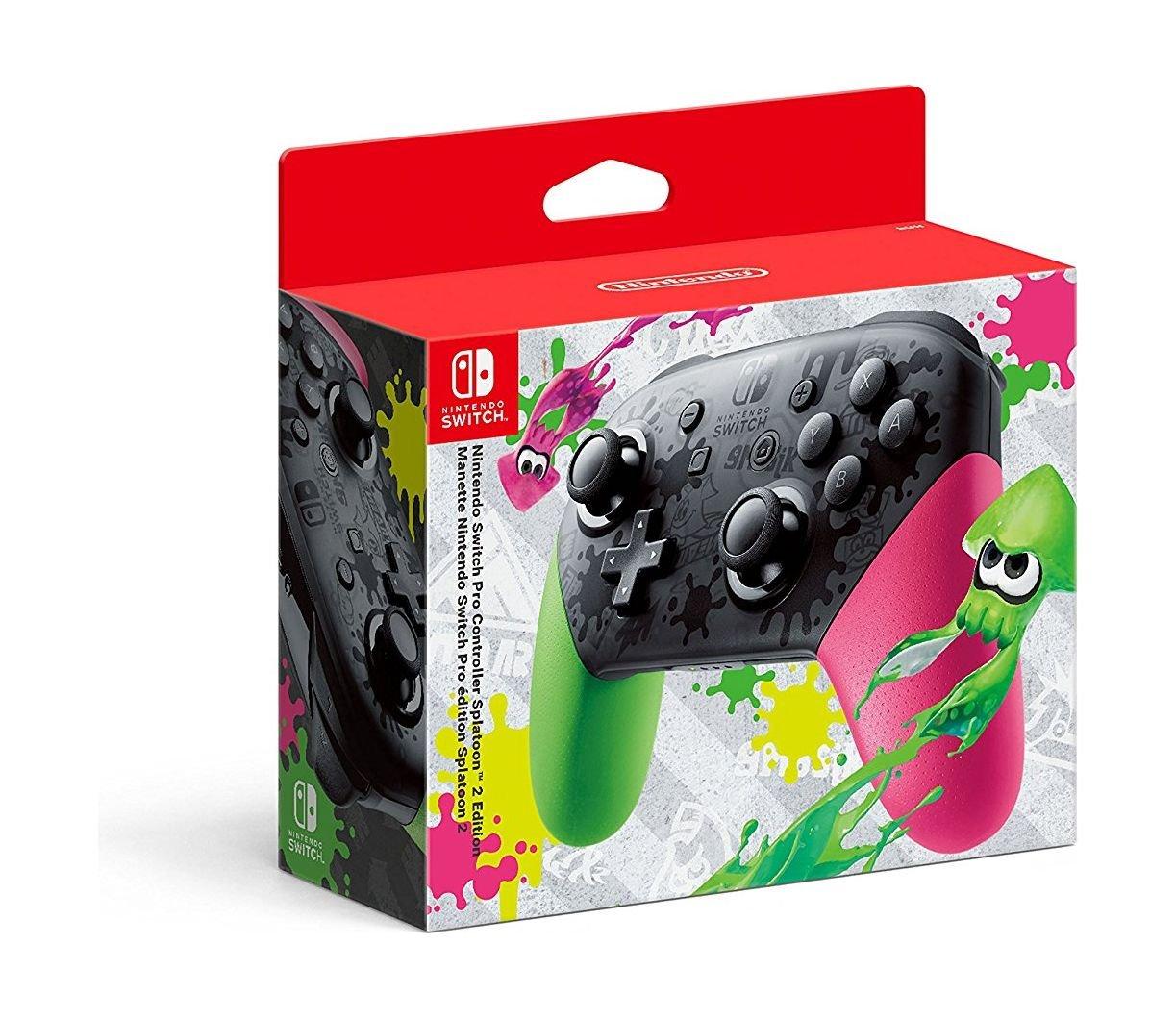 Nintendo Switch Pro Controller Splatoon 2 Edition Celletronic - Gorgeous Landscape Texture - 4K