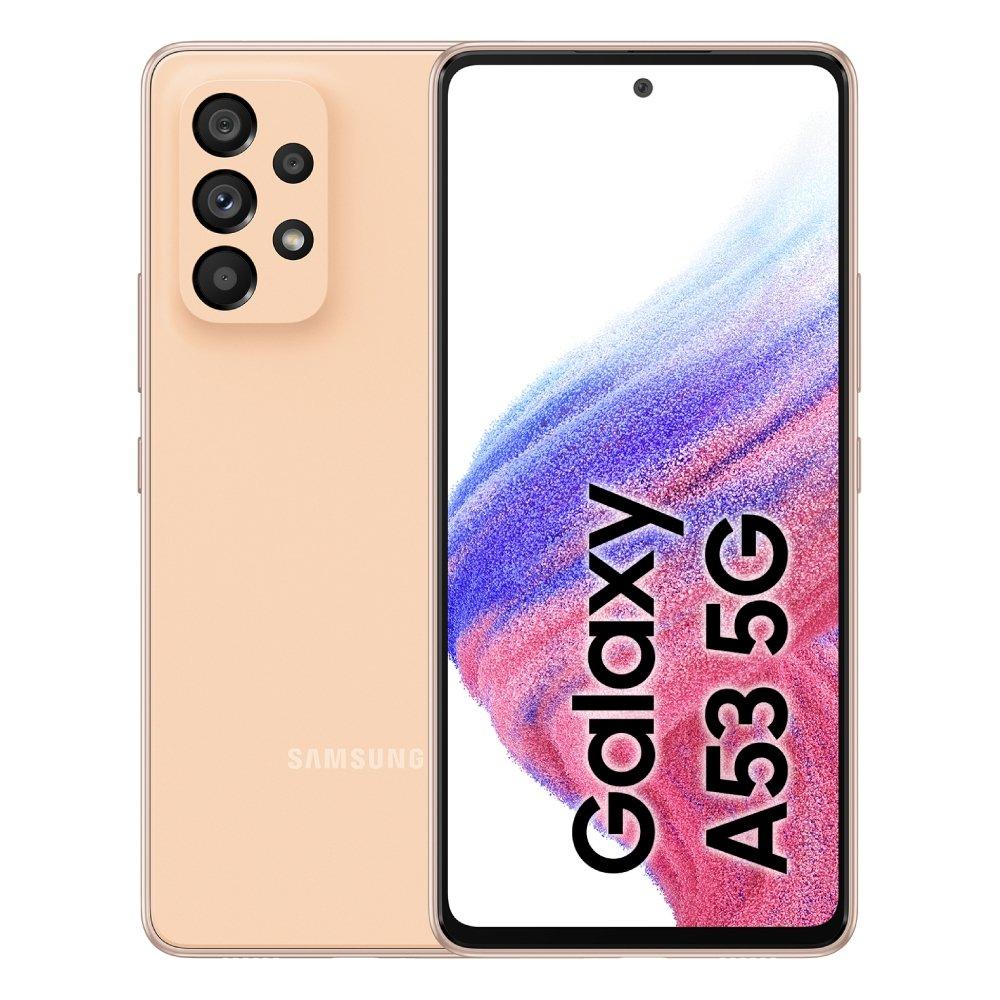 Samsung Galaxy A53 Peach - Download Creative Light Design | High Resolution