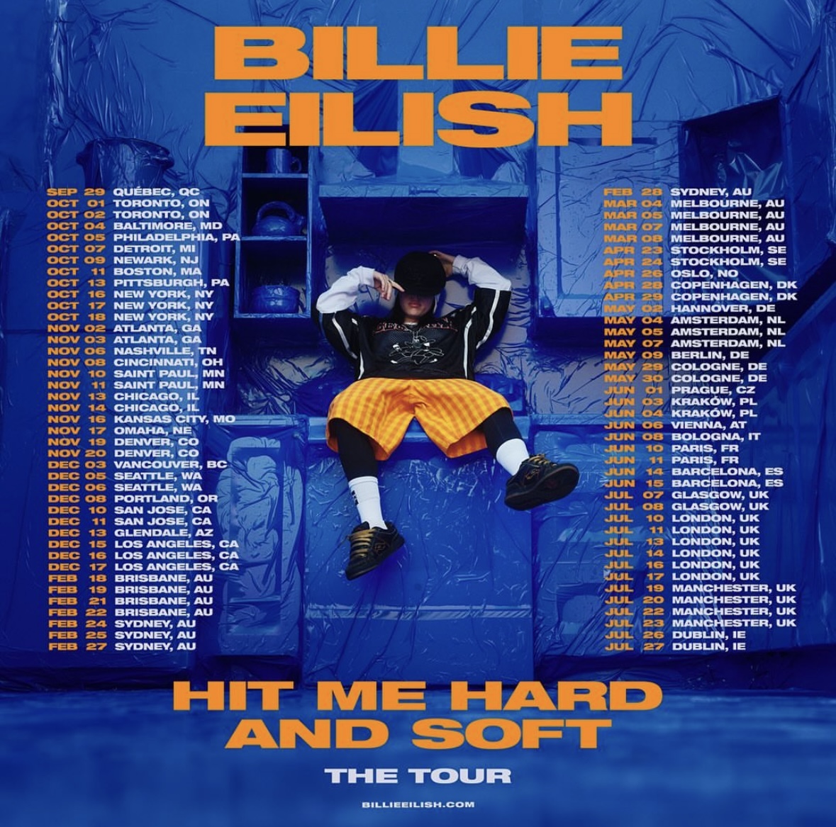 Billie Eilish Announces HIT ME HARD AND SOFT TOUR - // MELODIC