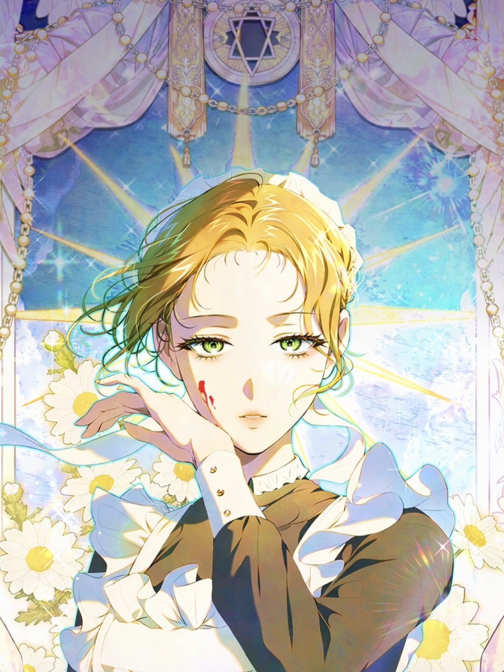 A peaceful maid's life while hiding her power