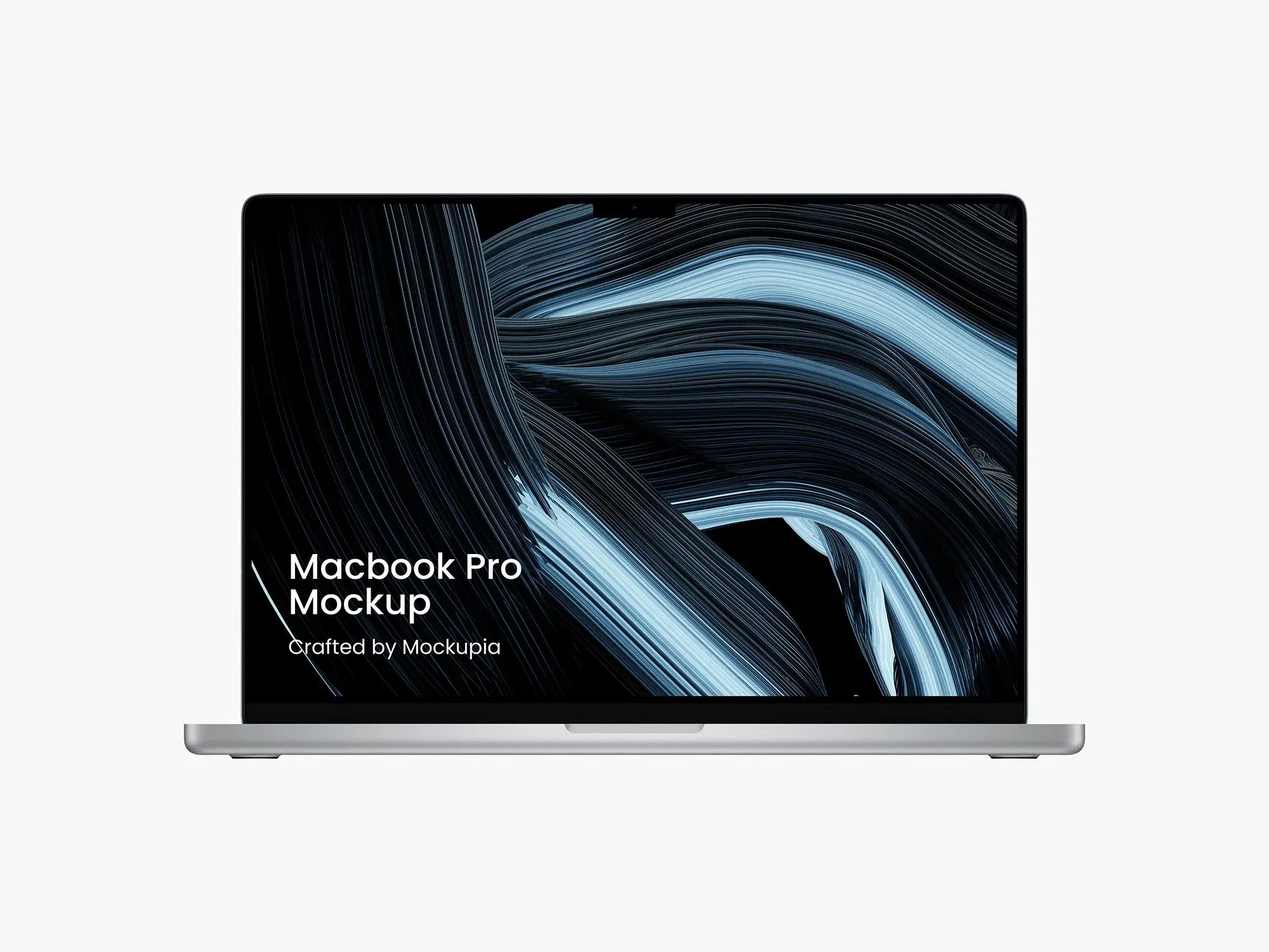 Macbook Pro 16 Mockup - Elegant Colorful Art - 4K