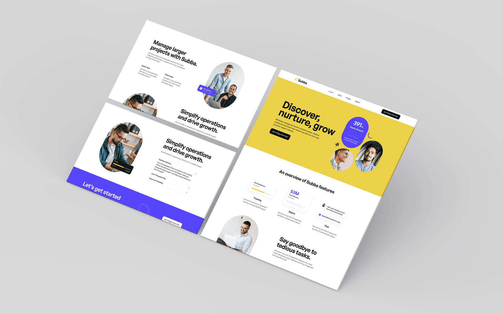 Website Mockups Mockupia - Incredible Desktop Dark Backgrounds | Free Download