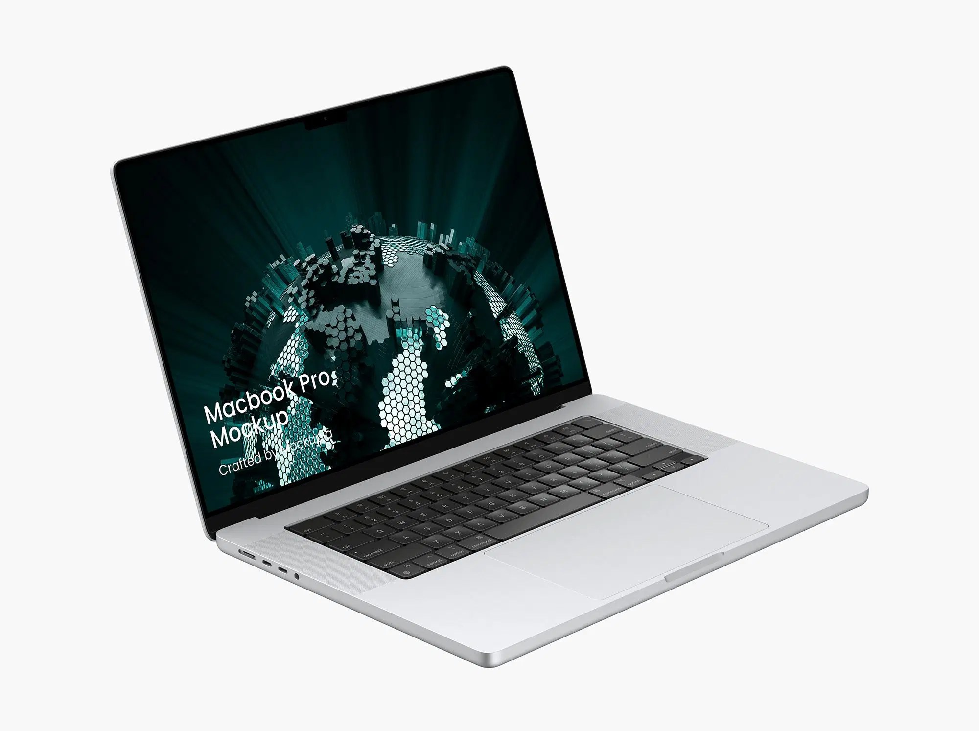 Macbook 16 Pro Mockup - Minimal Design Collection - 4K Quality