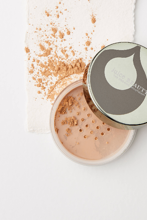 · lightweight, silky finish with argan & rice powders . Juice Beauty Phyto Pigments Light Diffusing Dust In Brown Modesens