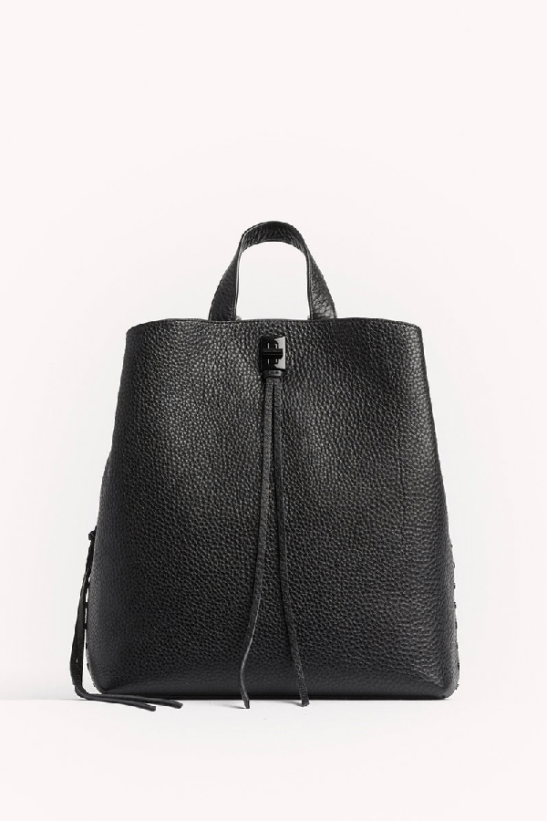 Rebecca Minkoff Black Darren Bucket Bag Backpack Modesens
