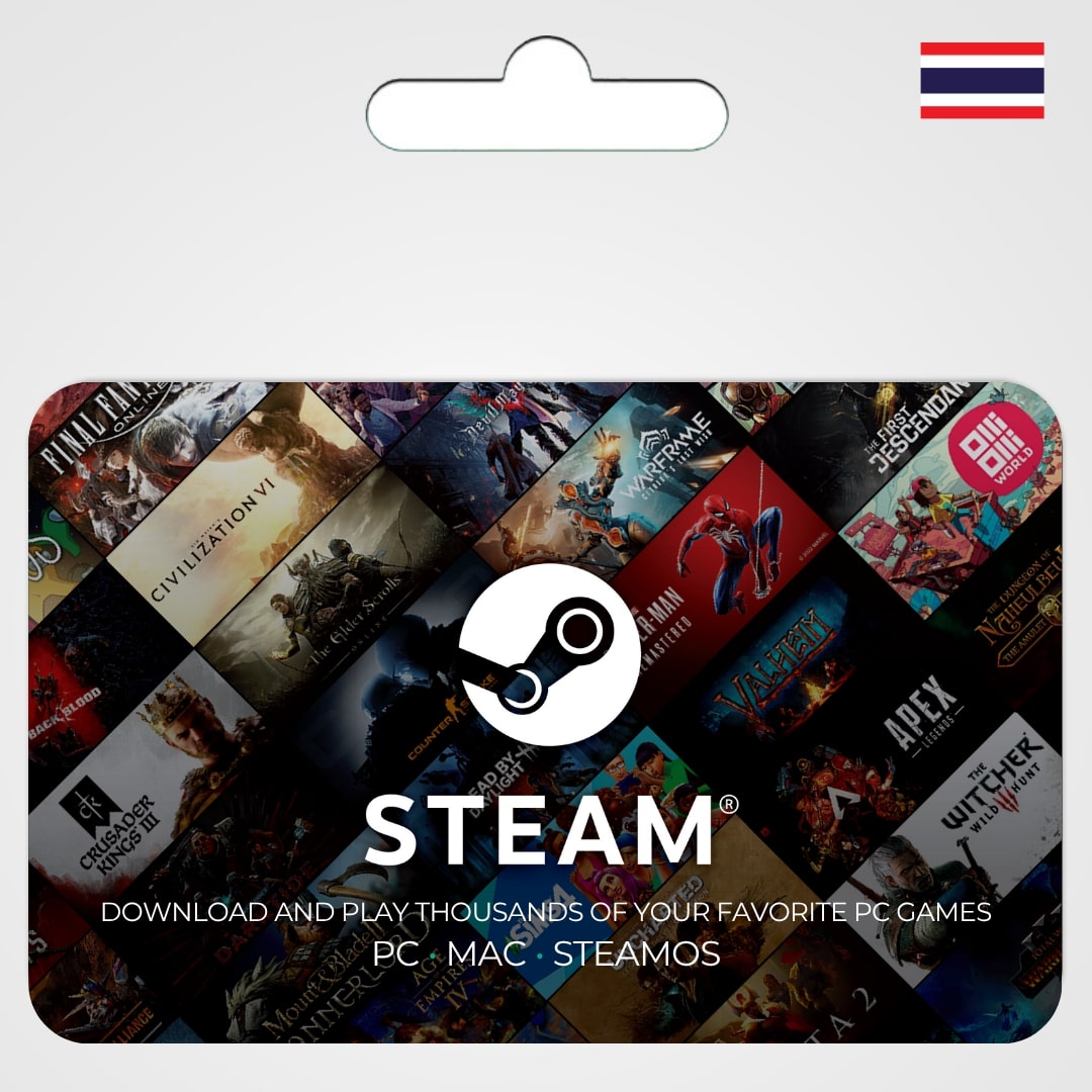 Steam Gift Card Philippine Fast Delivery And Reliable MooGold Steam Gift Card THB 