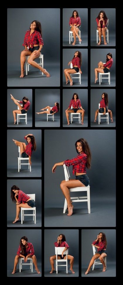 Seated portraits