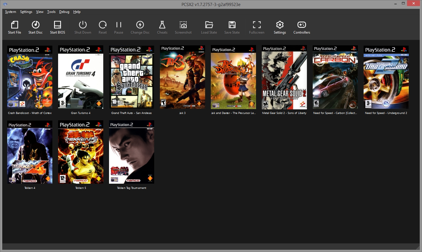 PS2 Emulator PCSX2 Gets A User Friendly UI At Last PC Gamer 