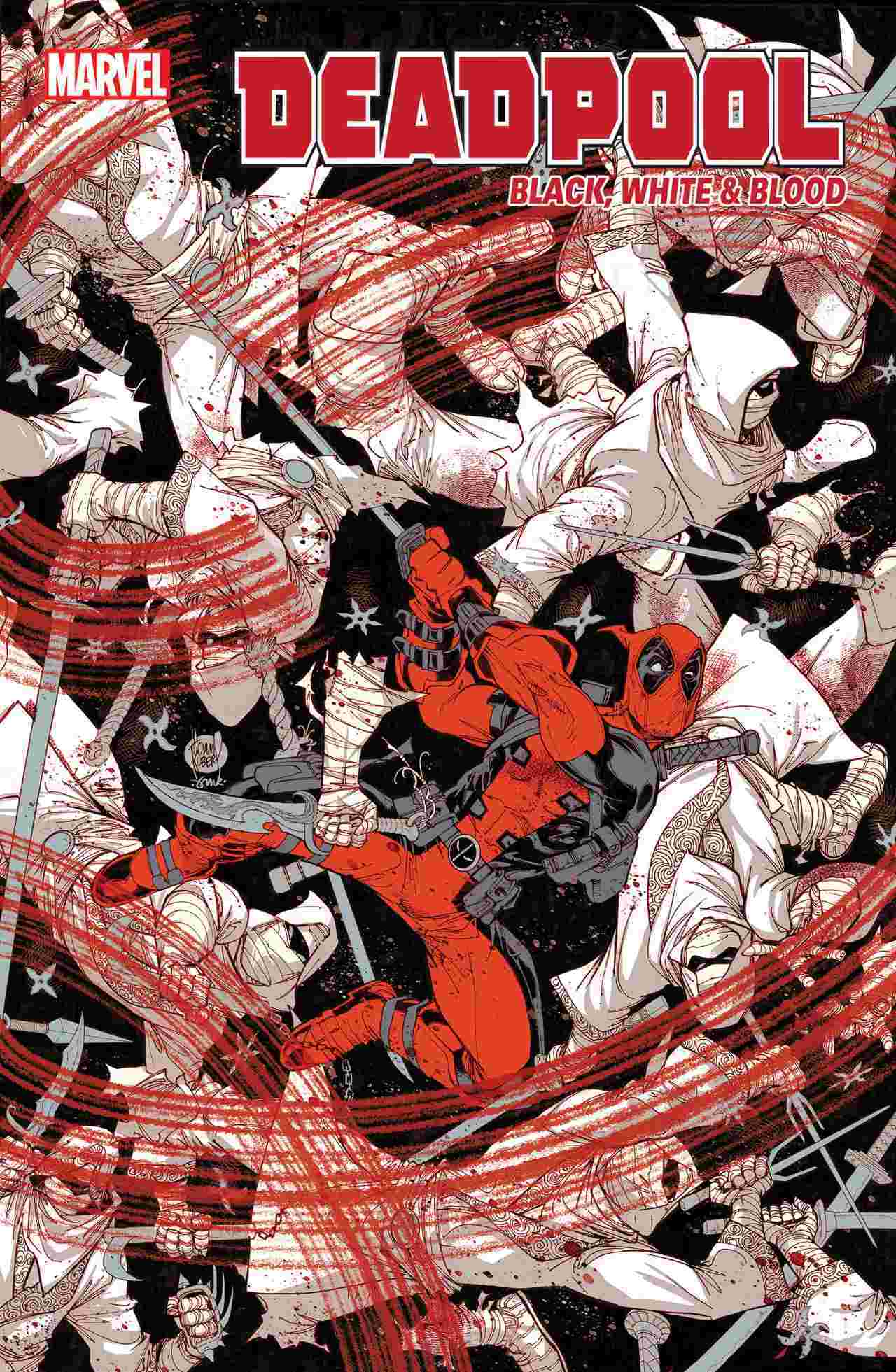 Deadpool Comic - Marvel Verrat Die Kreativen Fur Deadpool Black White Blood Mini Serie