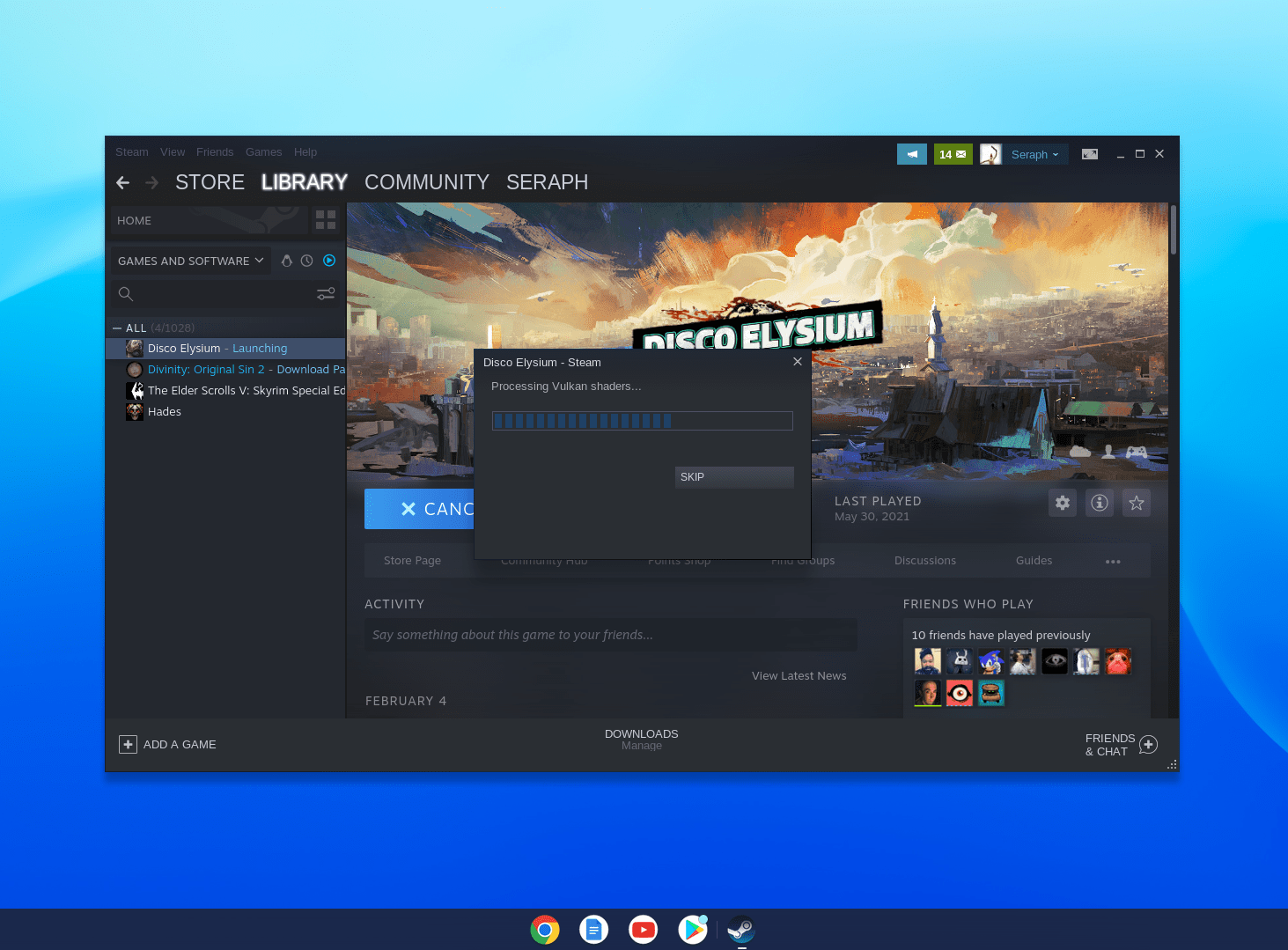 How To Play Steam Games On A Chromebook Tom S Guide 
