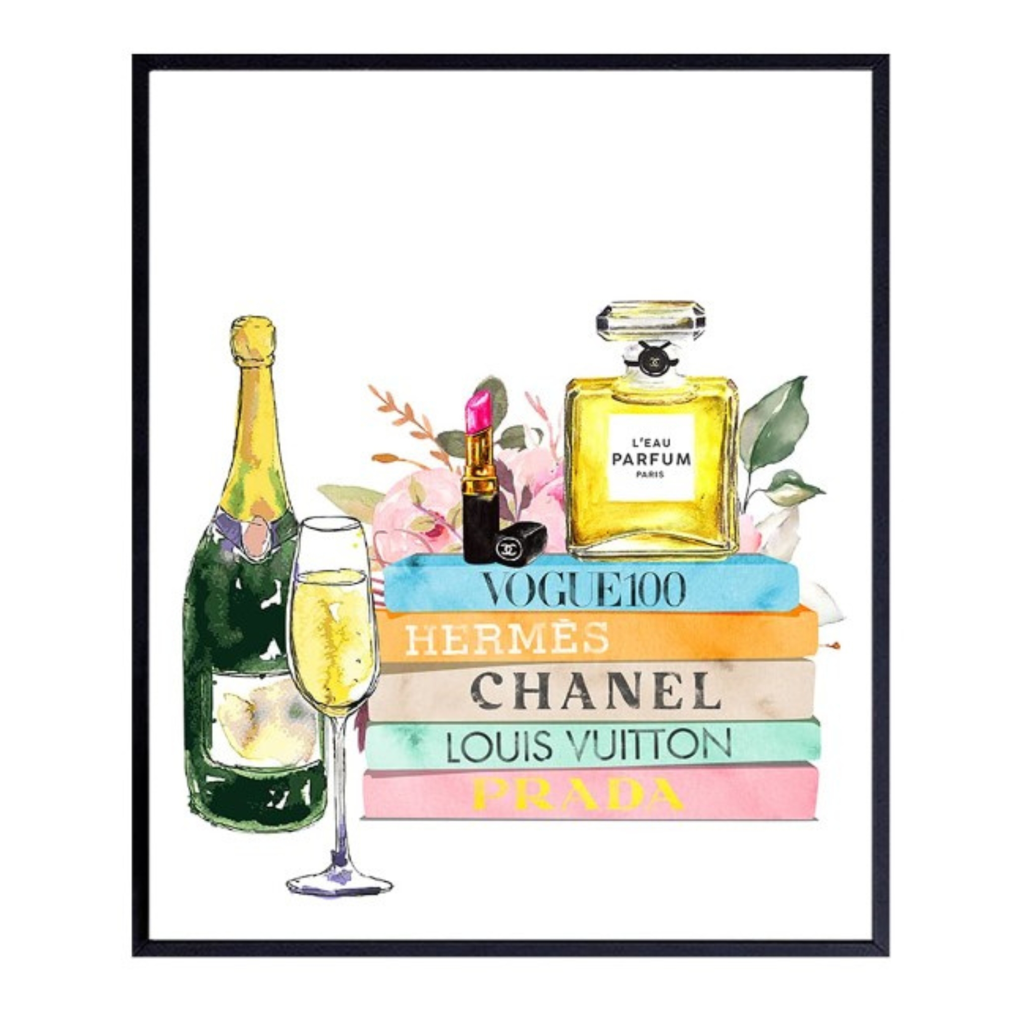 Sex and the city-inspired decor