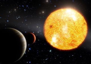 Templat powerpoint bumi dari luar angkasa gambar latar. Ancient Alien Planets Shake Up View Of Early Universe Space